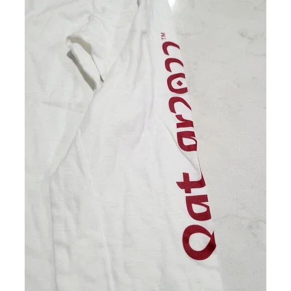 NWT FIFA World Cup Qatar 2022 T-Shirt L White Long Sleeve Graphic New - Picture 9 of 11